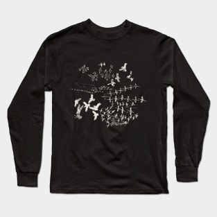 White Birds Long Sleeve T-Shirt